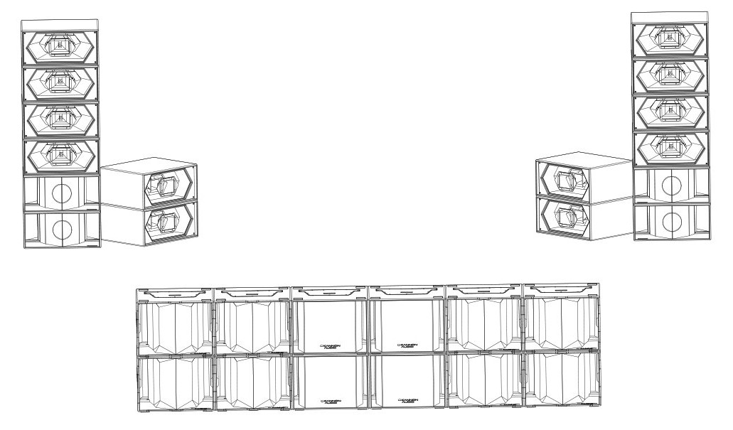 up to 1000 linear sound style layout primary design view