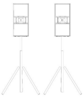 DJ monitor primary design view