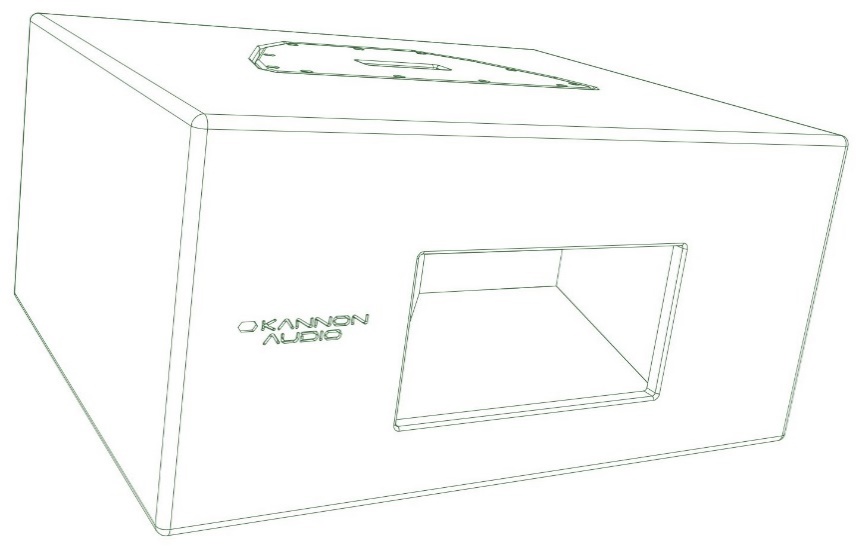 Model 102 — cabinet design illustration, view 2