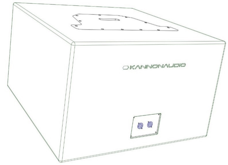 Model 202 — cabinet design illustration, view 2