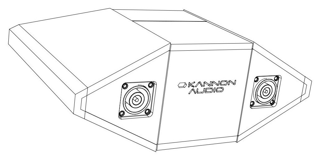 Model 204T — cabinet design illustration, view 2