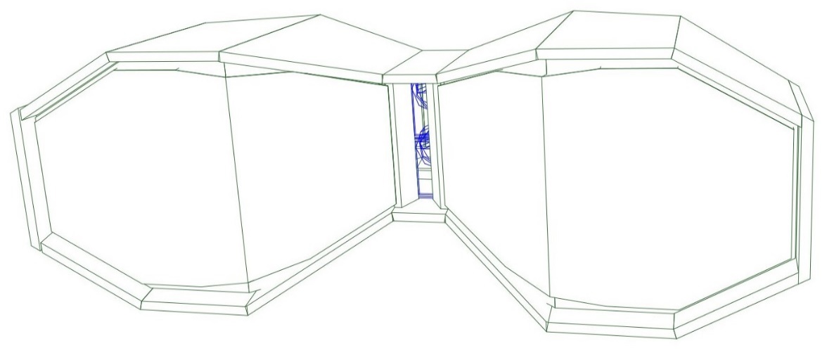 Model 301 primary design view