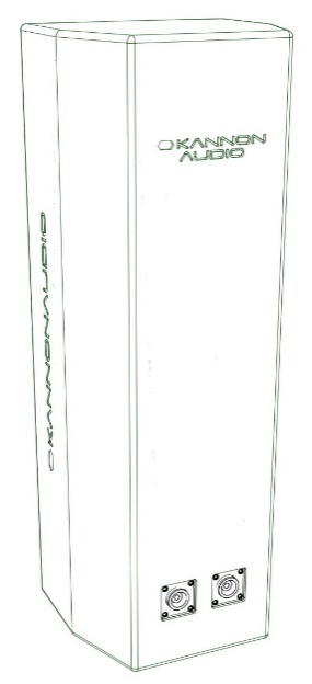 Model 708 — cabinet design illustration, view 2