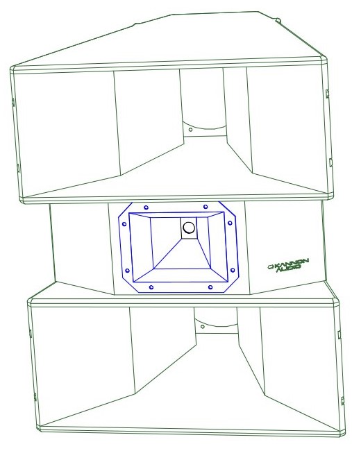 Model 801 Skeleton primary design view