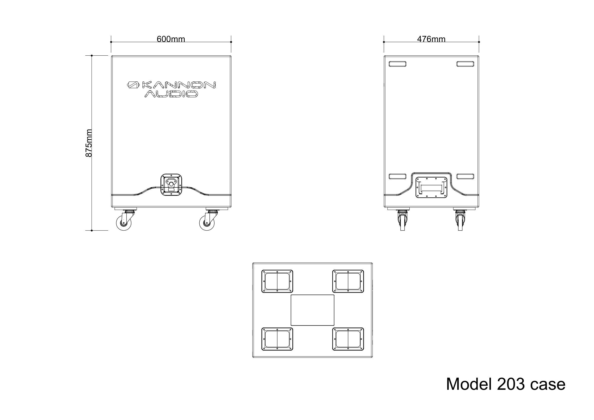 System200 option — technical drawing, view 5