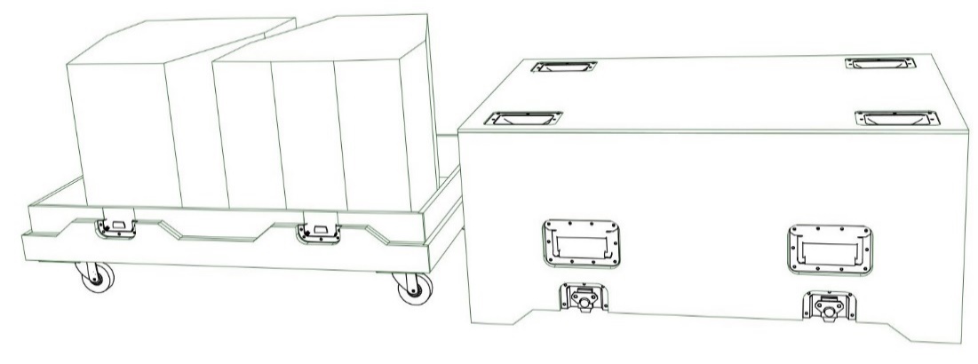 System600 option — technical drawing, view 8
