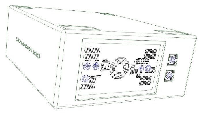 System800 option — cabinet design illustration, view 6
