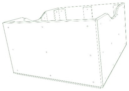 System800 option — technical drawing, view 11