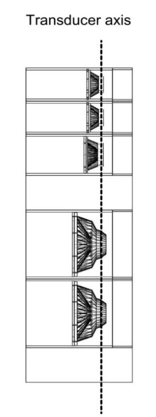Technical approach — speaker design and installation illustration, view 3