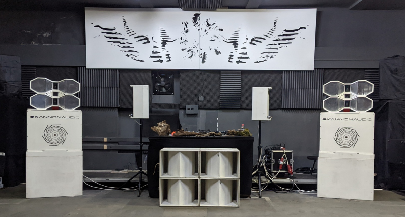 Technical approach — speaker design and installation illustration, view 10